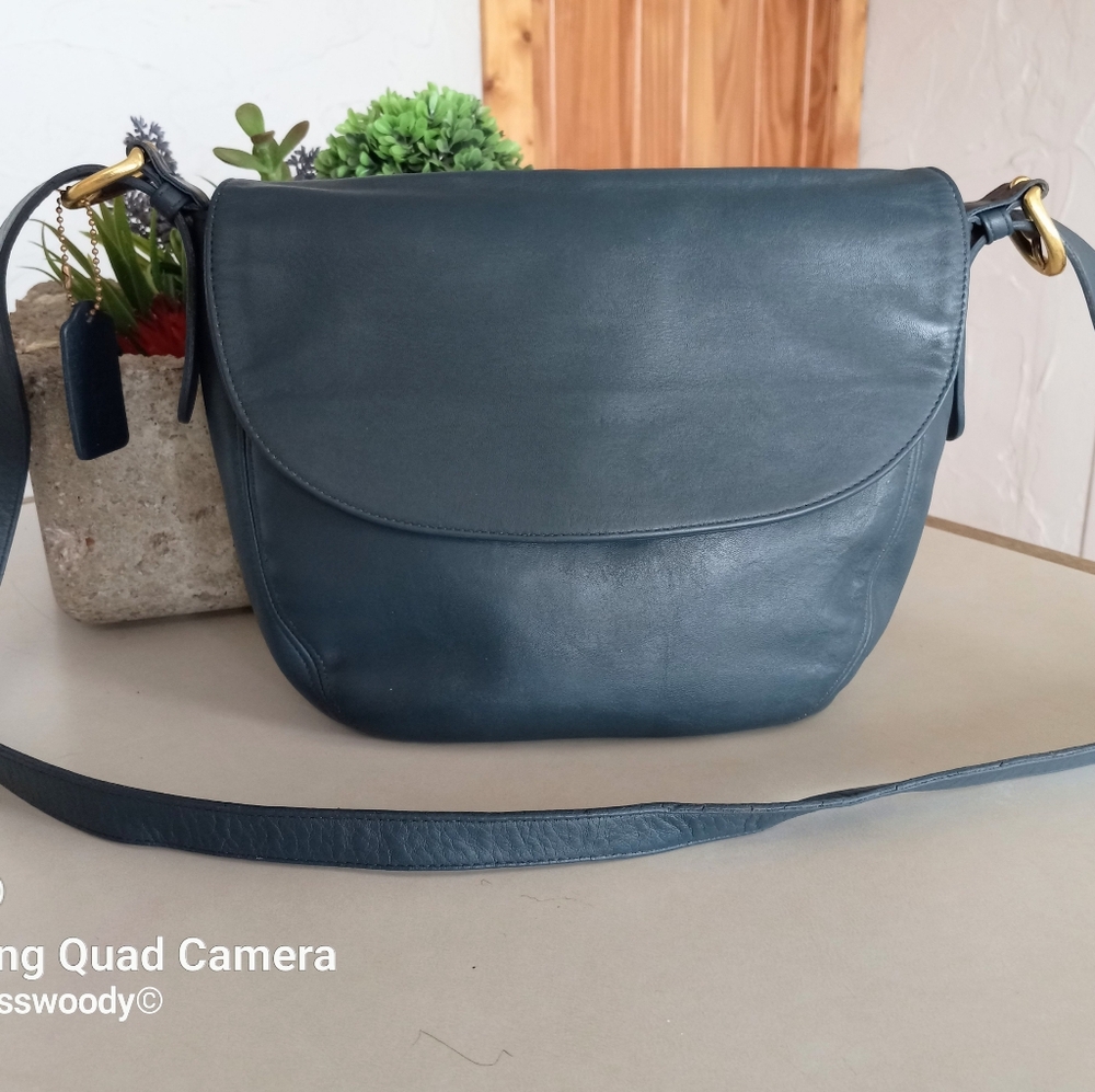 Coach Carlton #4132, Coach Classics Collection, Ocean Blue - Picture 4 of 16
